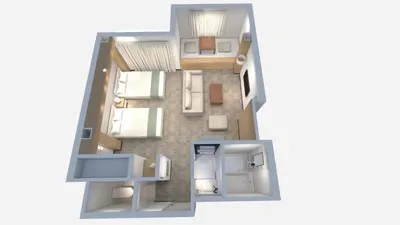 a image of a floor plan of a house at winco - Vacation STAY 05557v in Tokyo
