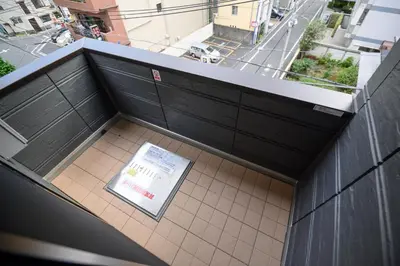 an overhead view of a building with a sign on the floor at winco - Vacation STAY 06648v in Tokyo