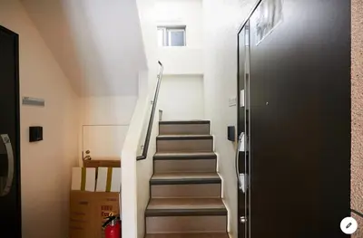 a staircase in a room with a stair case at Marvelous Kinshicho - Vacation STAY 12956v in Tokyo
