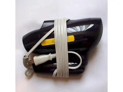 a black suitcase with a rope attached to it at Hotel Suntargas Ueno - Vacation STAY 08481v in Tokyo