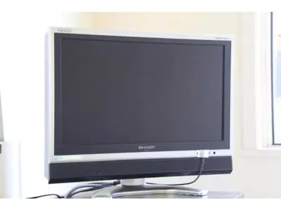 a sony computer monitor sitting on a table at R&B Hotel Tokyo Toyocho - Vacation STAY 14255v in Tokyo
