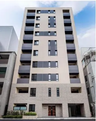 a tall building with many windows on it at HIZ HOTEL - Vacation STAY 18549v in Tokyo