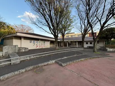 a building with graffiti on the side of it at VACATION INN HEIWAJIMA 1 - Vacation STAY 10876 in Tokyo