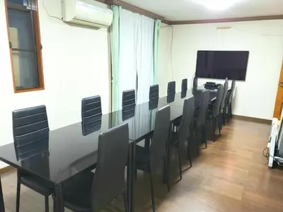 a conference room with a long table and chairs at Within walking distance of Disneyland! - Vacation STAY 11473 in Urayasu