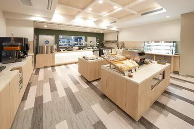 a large kitchen with aasteryasteryasteryasteryasteryasteryasteryasteryasteryasteryastery at Keisei Richmond Hotel Tokyo Kinshicho in Tokyo