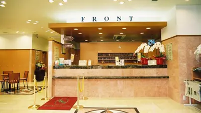 a front desk of a store in a mall at Toyoko Inn Tokyo Akabane-eki Higashi-guchi Ichiban-gai in Tokyo