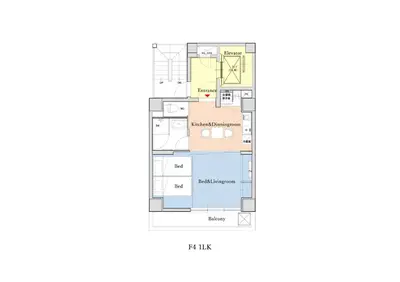 a floor plan of the proposed building for a hotel at Asakusa New City Hotel in Tokyo