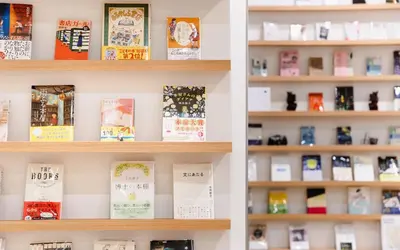 a shelf full of books in a store at No, 2 Taniji Building - Vacation STAY 92282v in Tokyo