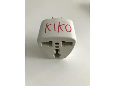 a white switch on a wall with the word kiko on it at KIKO HOUSE - Vacation STAY 42470v in Tokyo