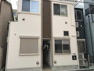 a building with its door open with a garage at KIKO HOUSE - Vacation STAY 42470v in Tokyo
