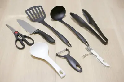 a group of utensils sitting on top of a table at Ciel-home in Tokyo