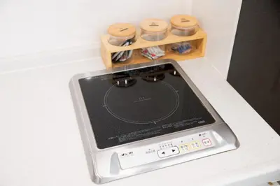 a tablet sitting on top of a counter at URBAN STAY SHINJUKU EAST - Vacation STAY 67909v in Tokyo