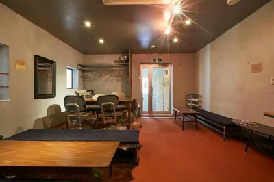 a dining room with a table and chairs at ABURA HAUS - Vacation STAY 13195 in Tokyo