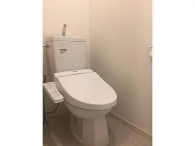 a bathroom with a white toilet in a stall at Hotel chen's house - Vacation STAY 42508v in Tokyo
