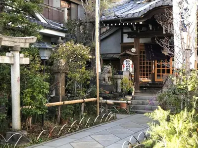 a building with a gate and stairs in front of it at Asakusa SAKURA-RYOKAN - Vacation STAY 88198v in Tokyo