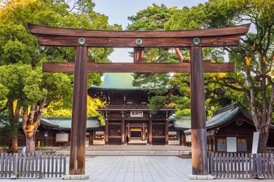 a large wooden gate in front of a building at honeys guest house elevator , wash machine, huge closet space, private bathroom, walk to skytree in 10 minutes in Tokyo