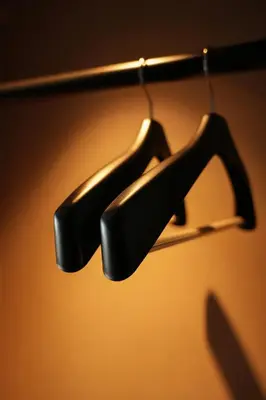 a pair of glasses hanging from a pole at N Plus Hotel Akihabara in Tokyo