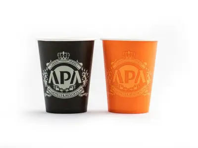 twoints of ard beer pint glasses on a shelf at APA Hotel Asakusa Kuramae Kita in Tokyo