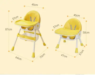 a pair of yellow high chairs with descriptions at \u65b0\u5bbf\u4e2d\u5fc3\u9ad8\u7d1a\u7a00\u6709\u65b0\u5efa\u5225\u5885\uff0cJR\u7dda\u65b0\u5927\u4e45\u4fdd\u5f92\u6b654\u5206\u9418\u9732\u53f0\u514d\u8cbbWi-Fi in Tokyo