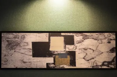 a picture of a painting of a room at UCHI Asakusabashi in Tokyo