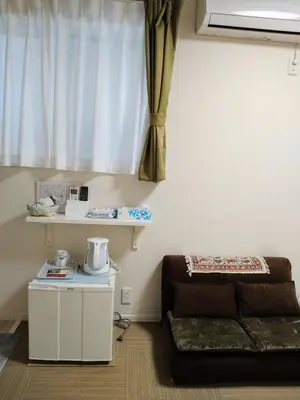 a small room with a bed and a window at Tokyo stay Hut SARI - Vacation STAY 27260v in Tokyo