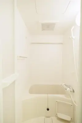a white bathroom with a sink and a toilet at Hotaku HOTEL - Vacation STAY 98860v in Tokyo