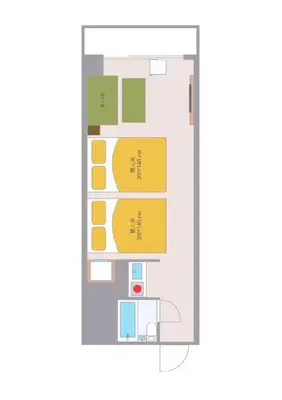 a floor plan of a building at Kabukicho-503-SJ0010 in Tokyo
